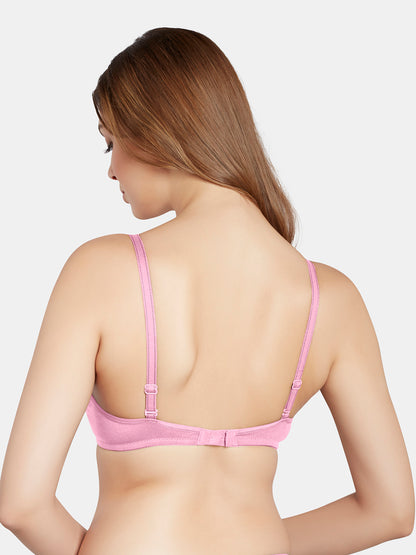 Non Padded Wirefree Cotton Polyester Moderate Coverage Minimizer Bra with Detachable Straps – CATWALK