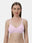Medium Coverage Non Wired Non Padded Polyester Cotton Everyday Bra with Seamless Cups - Smile