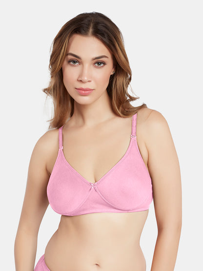 Non Padded Wirefree Cotton Polyester Moderate Coverage Minimizer Bra with Detachable Straps – CATWALK