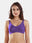 Non-Padded Non-Wired Molded Comfort Bra with Medium Coverage and Adjustable Straps in Cotton-Polyester - Yaris