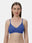 Medium Coverage Non Wired Non Padded Polyester Cotton Everyday Bra with Seamless Cups - Smile