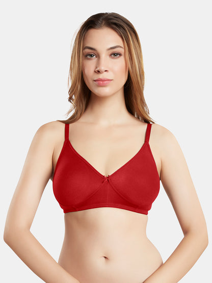 Non-Padded Wirefree Medium Coverage Everyday Bra with Seamless Cups – SMILE