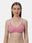 Medium Coverage Non Wired Non Padded Polyester Cotton Everyday Bra with Seamless Cups - Smile