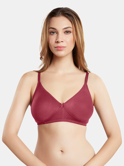Non-Padded Wirefree Medium Coverage Everyday Bra with Seamless Cups – SMILE