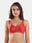 Non-Padded Non-Wired Molded Comfort Bra with Medium Coverage and Adjustable Straps in Cotton-Polyester - Yaris