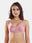 Non-Padded Non-Wired Molded Comfort Bra with Medium Coverage and Adjustable Straps in Cotton-Polyester - Yaris