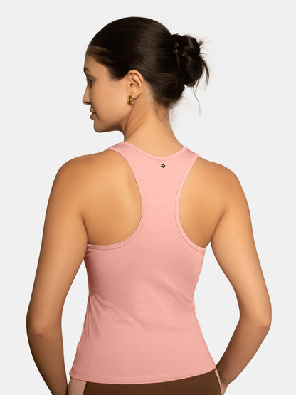Full Coverage Non-Padded Wirefree Polyester Spandex Racerback Tank Top – SA607