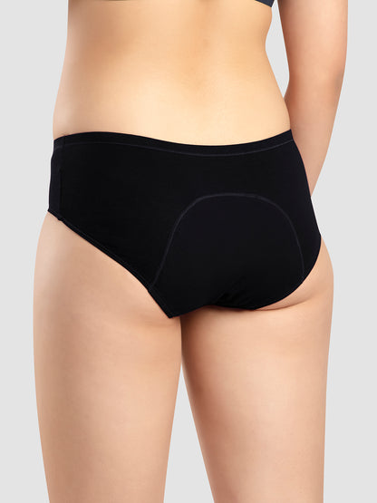 Mid Rise Leakproof Cotton Period Panty with Three Layer Protection – SARA