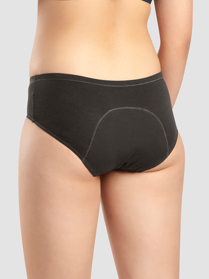 Mid Rise Leakproof Cotton Period Panty with Three Layer Protection – SARA