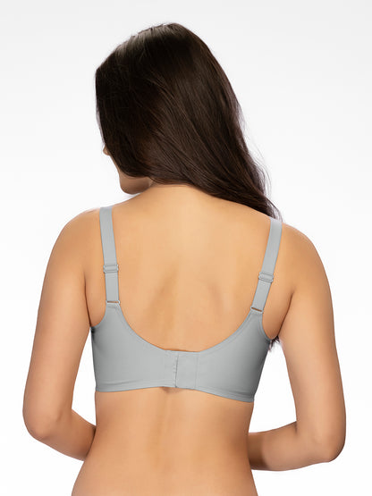 Sonari SM 104 Padded Full Coverage Seamless Wirefree Bra for Women | Nylon Spandex Side Support