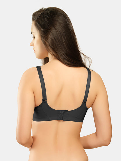 Sonari SM 106 Medium Coverage Padded Seamless Wirefree Bra for Women | Removable Pads Convertible Straps