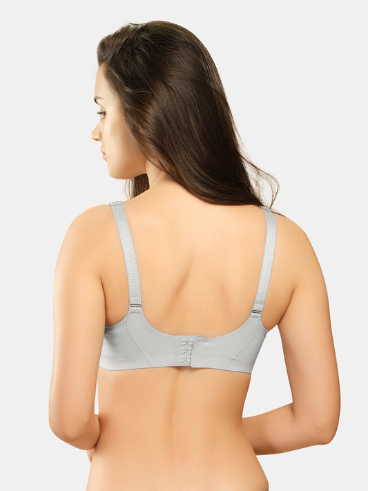 Sonari SM 106 Medium Coverage Padded Seamless Wirefree Bra for Women | Removable Pads Convertible Straps