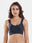 Moulded Wirefree Cotton Polyester Full-Coverage Sports Bra with Adjustable Straps – Supremo