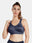 Moulded Wirefree Cotton Polyester Full Coverage Sports Bra with Adjustable Straps – SUPREMO