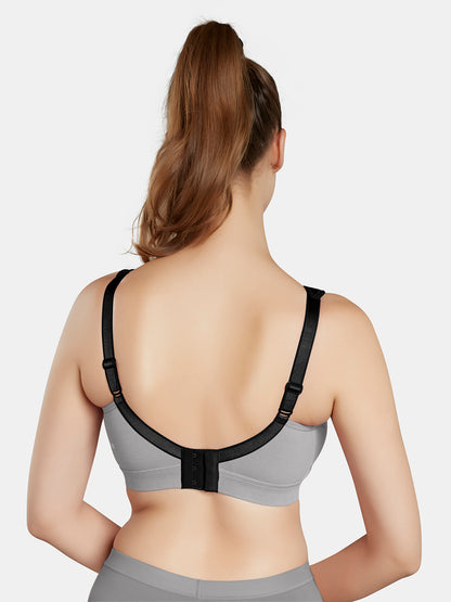 Moulded Wirefree Cotton Polyester Full Coverage Sports Bra with Adjustable Straps – SUPREMO