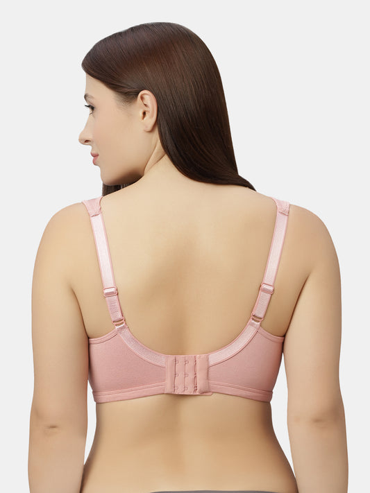Non Padded Full Coverage Bra with Broad Wings & Straps – SMT021