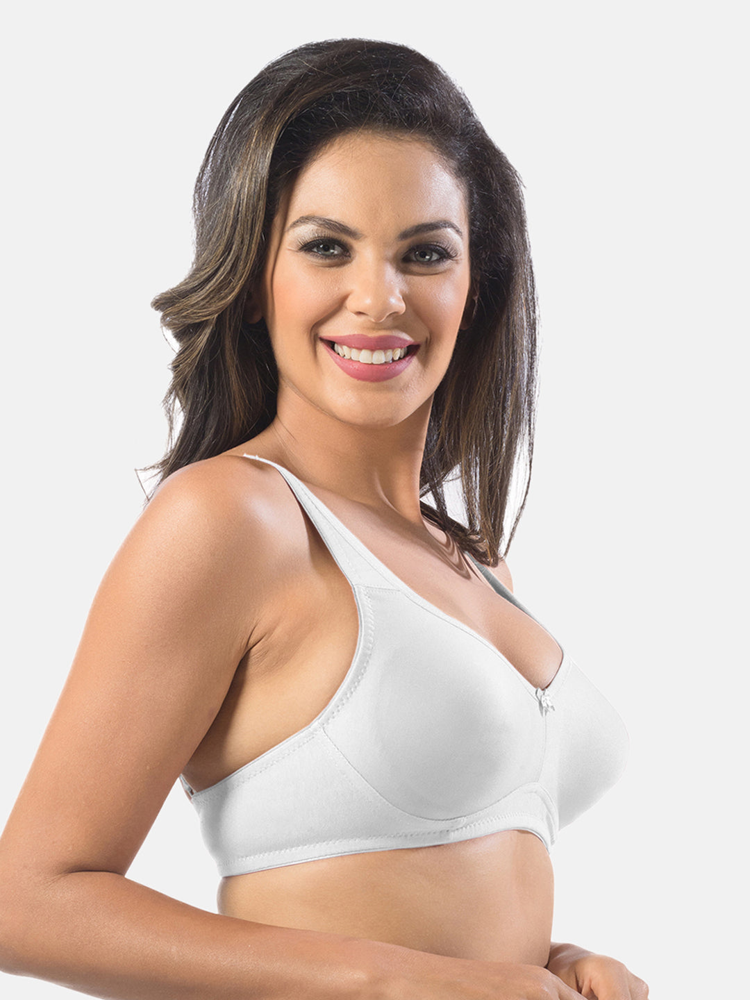 Seamless-T-Shirt-Bra-Cristina-White-Right