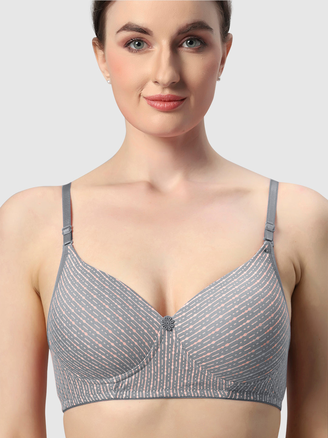 Seamless-T-Shirt-Bra-with-Lightly-Padded-Maggi-Grey-Close