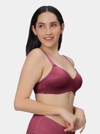 Sonari-3105-Women's-Modal-Hipster-Panties-Outfits-Maroon-Left