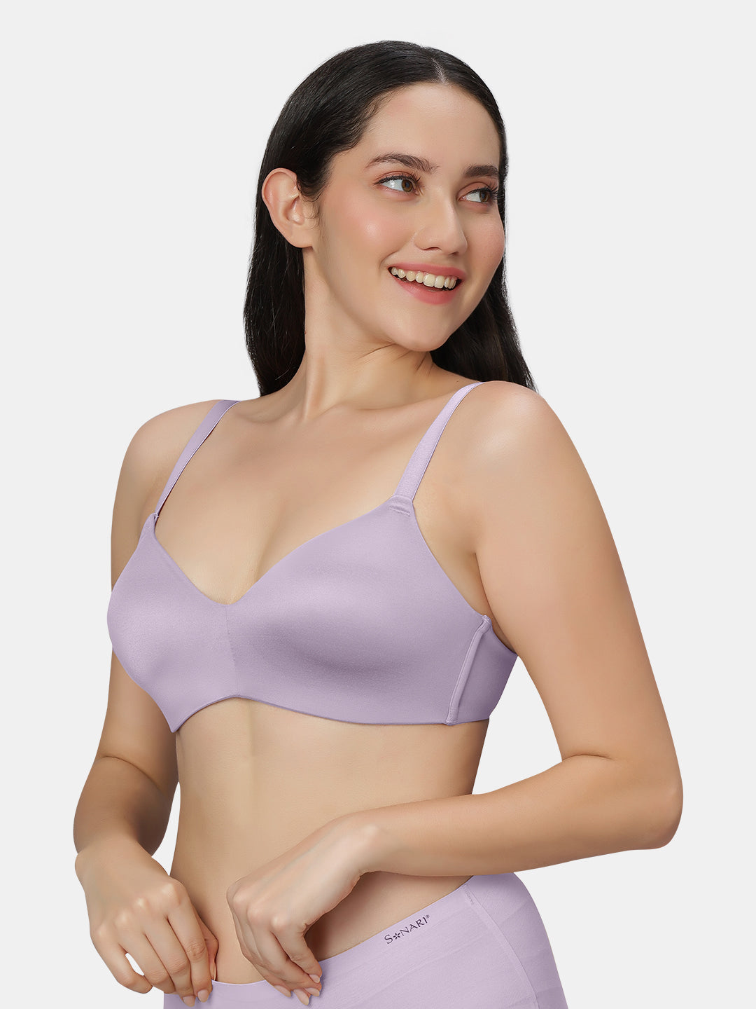 Sonari-3105-Women's-Modal-Hipster-Panties-Outfits-Purple-Right