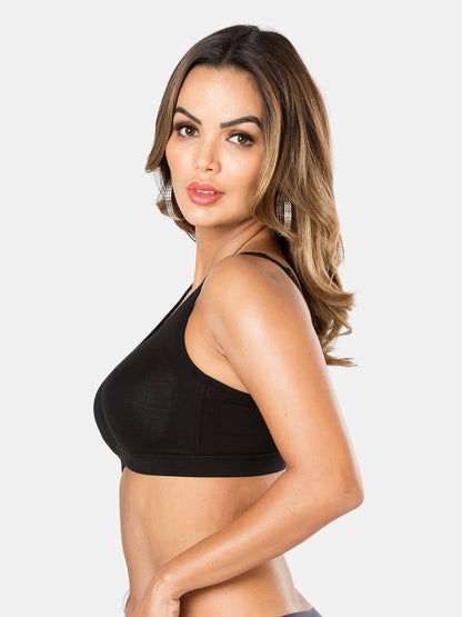 Ultimo-Non-Padded-Bra-with-Full-Coverage-Elizabeth-Black-Left