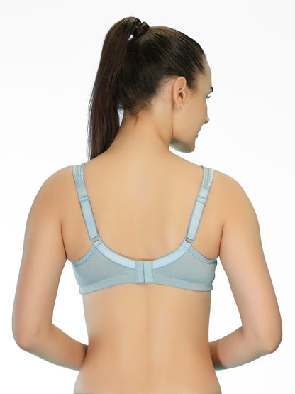 Non-Padded Moulded Full Coverage Bra with Broad Straps – SMT020