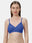 Non-Padded Wirefree Cotton-Polyester Medium Coverage Everyday Bra with Adjustable Straps – VIOLET