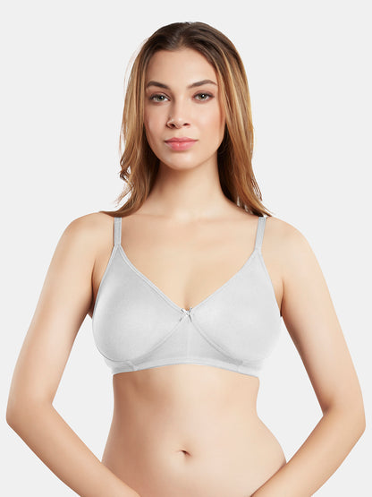 Non-Padded Wirefree Medium Coverage Everyday Bra with Seamless Cups – SMILE