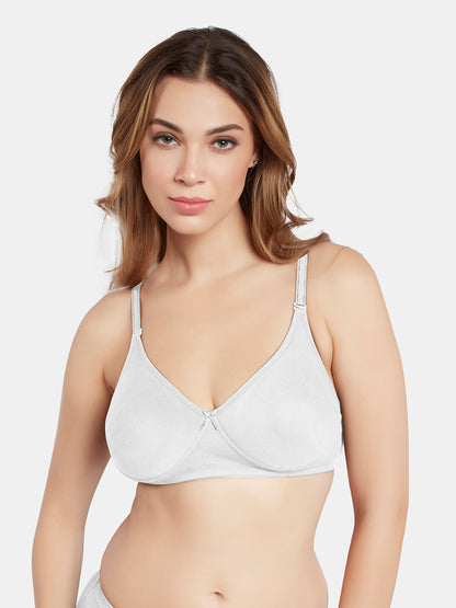 Non Padded Wirefree Cotton Polyester Moderate Coverage Minimizer Bra with Detachable Straps – CATWALK