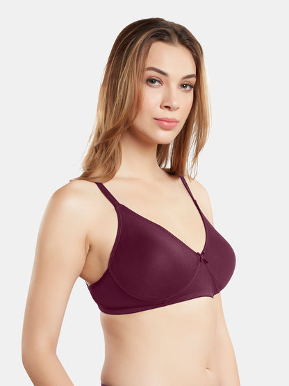 Non-Padded Wirefree Medium Coverage Everyday Bra with Seamless Cups – SMILE
