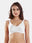 Non-Padded Non-Wired Molded Comfort Bra with Medium Coverage and Adjustable Straps in Cotton-Polyester - Yaris