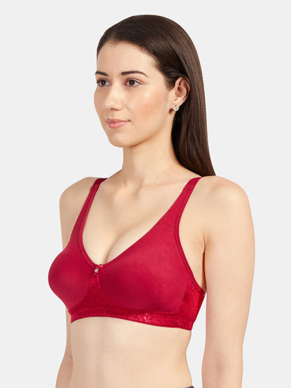 Women's-T-Shirt-Bra-Pack-of-1-Blink-Maroon-Left