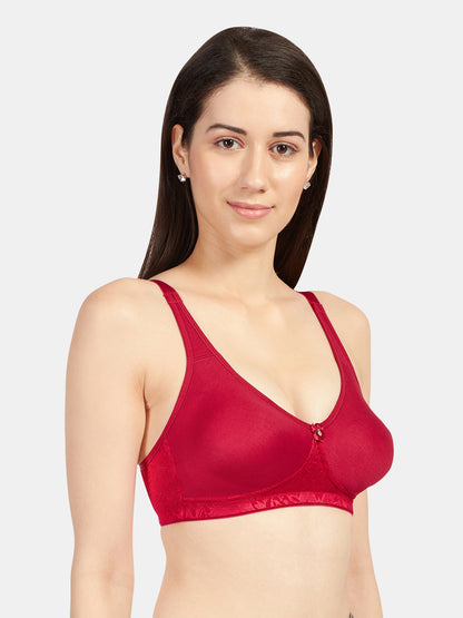 Women's-T-Shirt-Bra-Pack-of-1-Blink-Maroon-Right