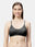 Non-Padded Non-Wired Pure Cotton Sports Bra with Medium Coverage and Adjustable Straps - Yoga